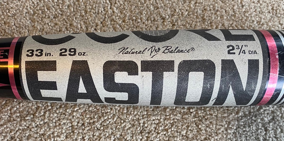 Batte De Baseball Easton C-CORE BX80-C Vintage - 33.5" Longueur, 30.5 Oz - Années 90