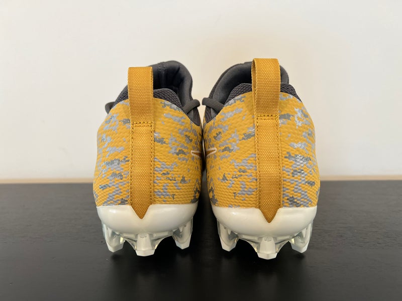 Pasen schedel militie Size 13 Nike Vapor Untouchable Pro Camo Football Cleats Gold Gray  AJ3859-710 | SidelineSwap