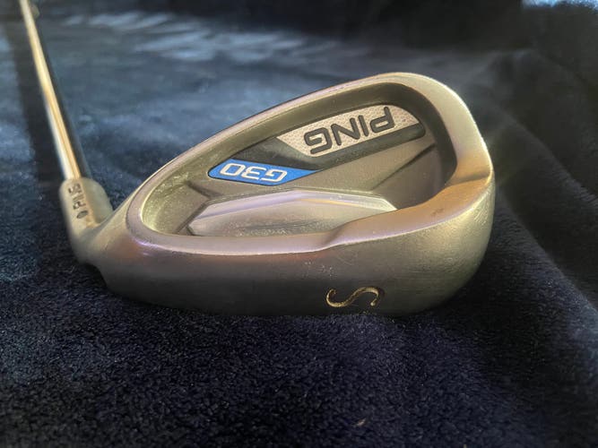 Men's Right Handed Regular Flex Steel Shaft Ping G30 Sand Wedge