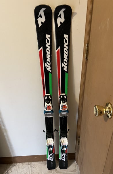 Used Nordica 135 cm Racing Dobermann GSJ Skis With Bindings