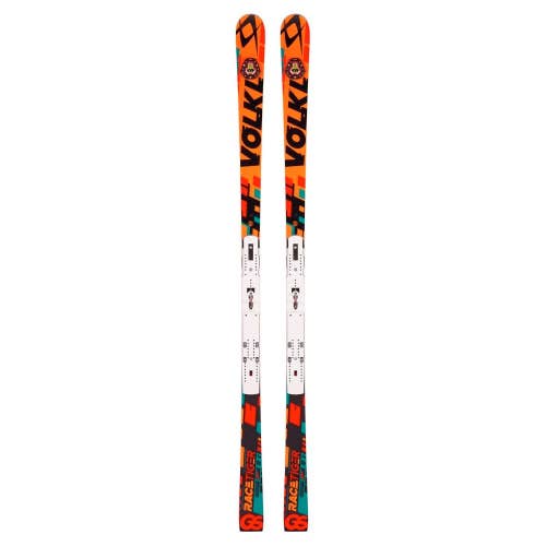New Unisex 2017 Volkl 188 cm Racing Racetiger Speedwall UVO GS with Raceplate Skis Without Bindings