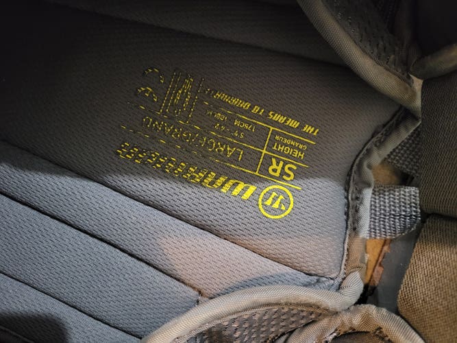 Used Large Warrior Ritual Goalie Chest Protector