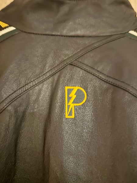 Greenbay Packers Pro player Vintage 90s Leather Jacket | SidelineSwap