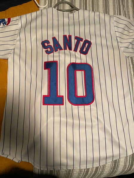 Majestic Ron Santo Chicago Cubs Jersey