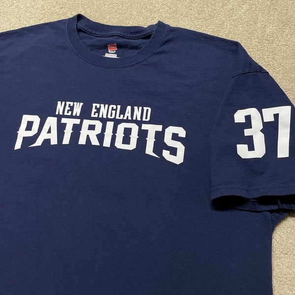 Rodney Harrison New England Patriots T Shirt Men Large Adult Blue NFL  Football