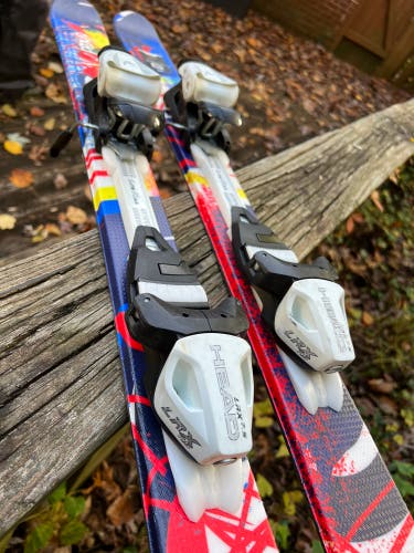 Used Head Souphead Skis with Bindings 137cm