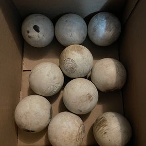 Ten (10) Used Lacrosse Balls