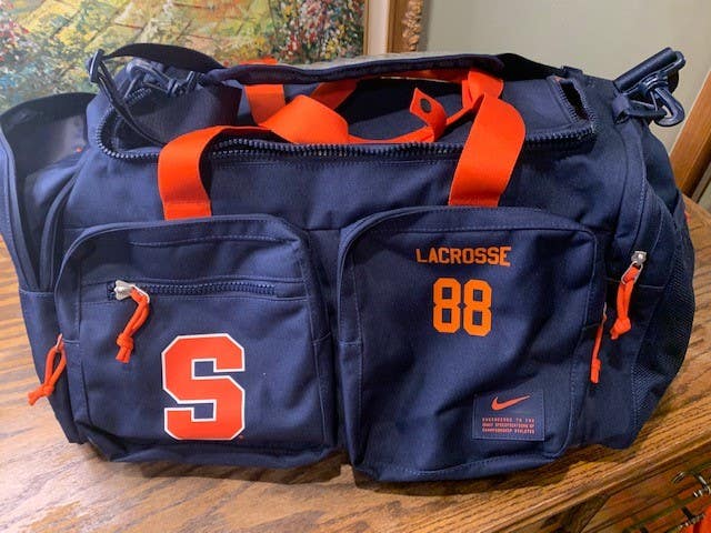 Syracuse Lacrosse team issue travel bag