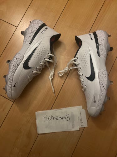 Nike Alpha Huarache Elite 3 Low Metal Baseball Cleats (CV3552-104) Men's Size 11