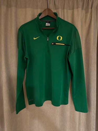 Oregon Ducks Football Team Issued 1/4 Zip