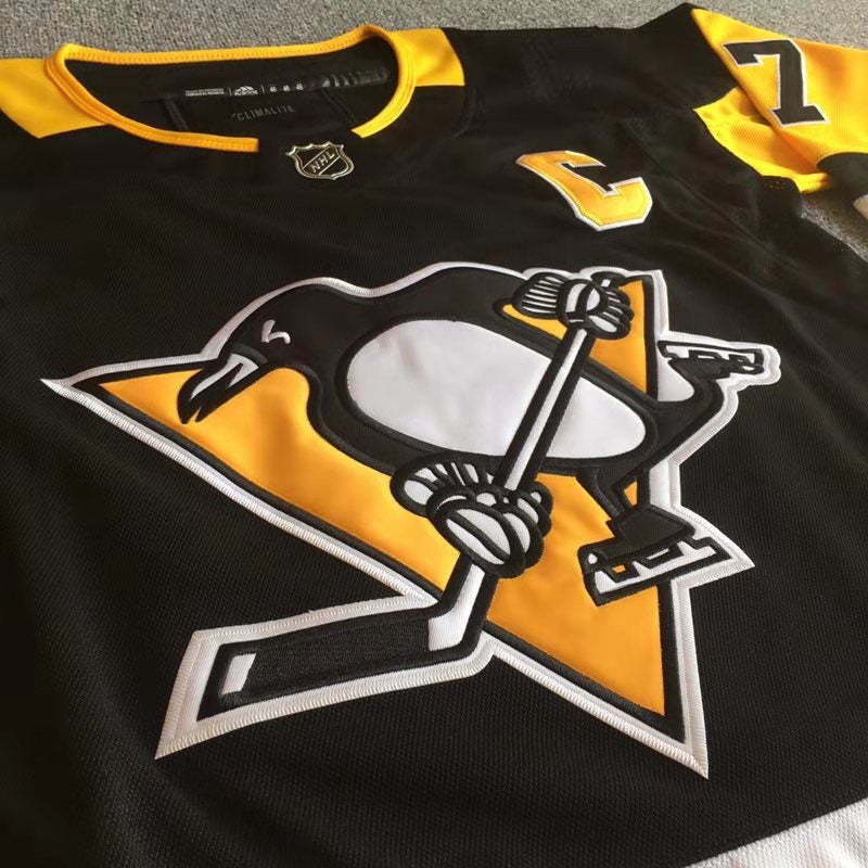 Men’s 2022-23 Pittsburgh Penguins Sidney Crosby Home Premier Jersey, M(50)