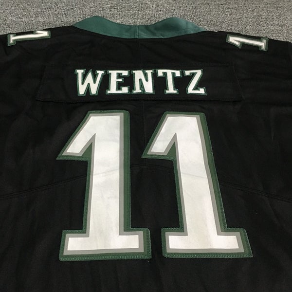 Philadelphia Eagles Shirt Adult XL Black NFL Football Carson Wentz