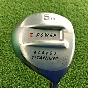 Sigma Power 6A4V90 Titanium 5 Wood 19* / RH /  Almax Regular Graphite / dw0805