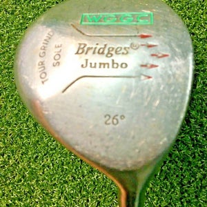 WGGC Bridge Jumbo Tour Grind Sole 9 Wood 26* / RH / ~41" Regular Steel / gw4259