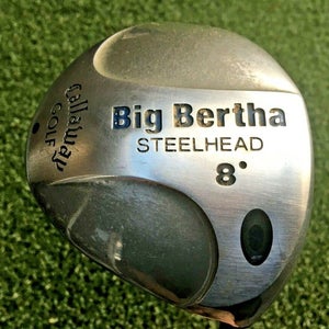 Callaway Big Bertha Steelhead Driver 8* / RH / RCH 99 Firm Graphite / HC /mm5612