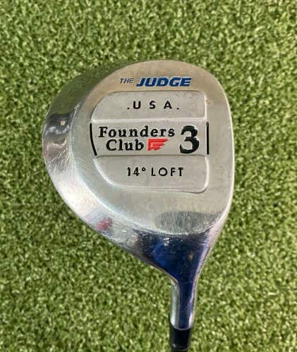 Founders Club The Judge Strong 3 Wood 14* / RH / Regular Graphite ~42.5" /jl4683