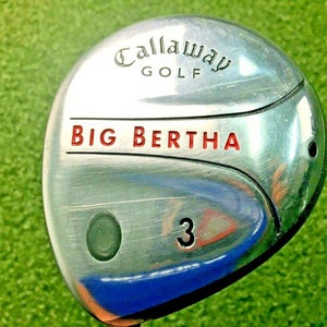 Callaway Golf Big Bertha 3 Wood ~2004 /  LH  / RCH 75W Regular Graphite / mm4444