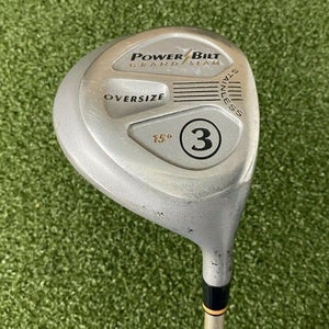 PowerBilt Grand Slam Oversize 3 Wood / RH / Regular Graphite ~41" / jl4604