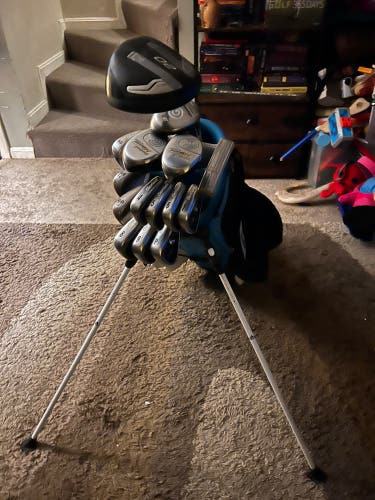 Men's Right Handed Regular Flex 15 Pieces Clubs (Full Set)