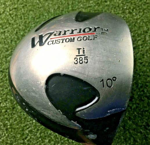 Warrior Golf Ti 385 Driver 10* / RH / Regular Graphite ~44.5" / New Grip /mm6537