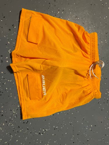 Gold Unisex S Bauer Shorts