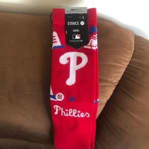 Philadelphia Phillies Stance men’s MLB socks L