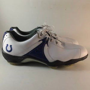 Footjoy Myjoys mens dryjoys golf shoes cleats NFL Indianapolis Colts size 14 M