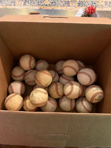 Used  24 Pack (2 Dozen) Baseballs