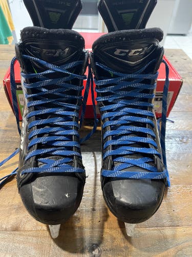 Used CCM Regular Width Size 9.0 Ribcor 80K Hockey Skates