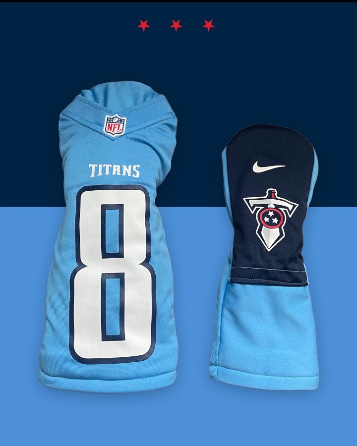 Tennessee Titans Driver & Fairway Wood Head Cover