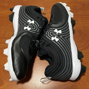 Under Armour Men 7.5 Cleats Athletic Shoes Spikes Baseball Softball Low Glyde RM
