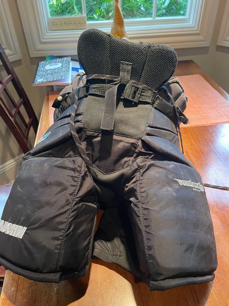 Used Medium Vaughn Velocity V9 Pro Hockey Goalie Pants