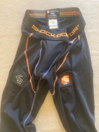 Black Used Large Shock Doctor Compression