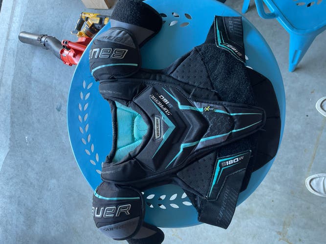 Used Medium Bauer Supreme S180W Women's Shoulder Pads