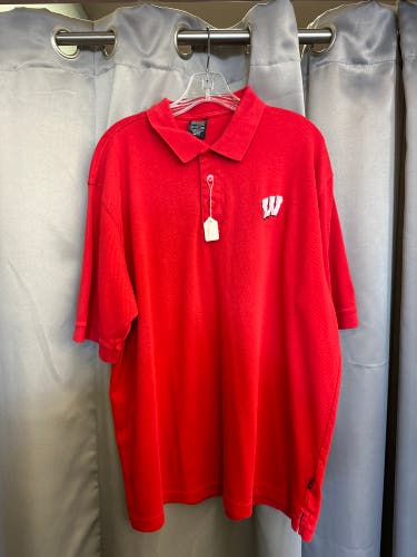 Vintage Wisconsin Badgers Nike Polo