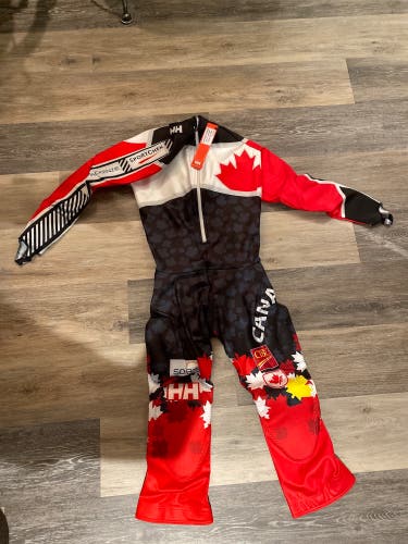 2019 Helly Hansen Team Canada Ski Suit FIS Legal