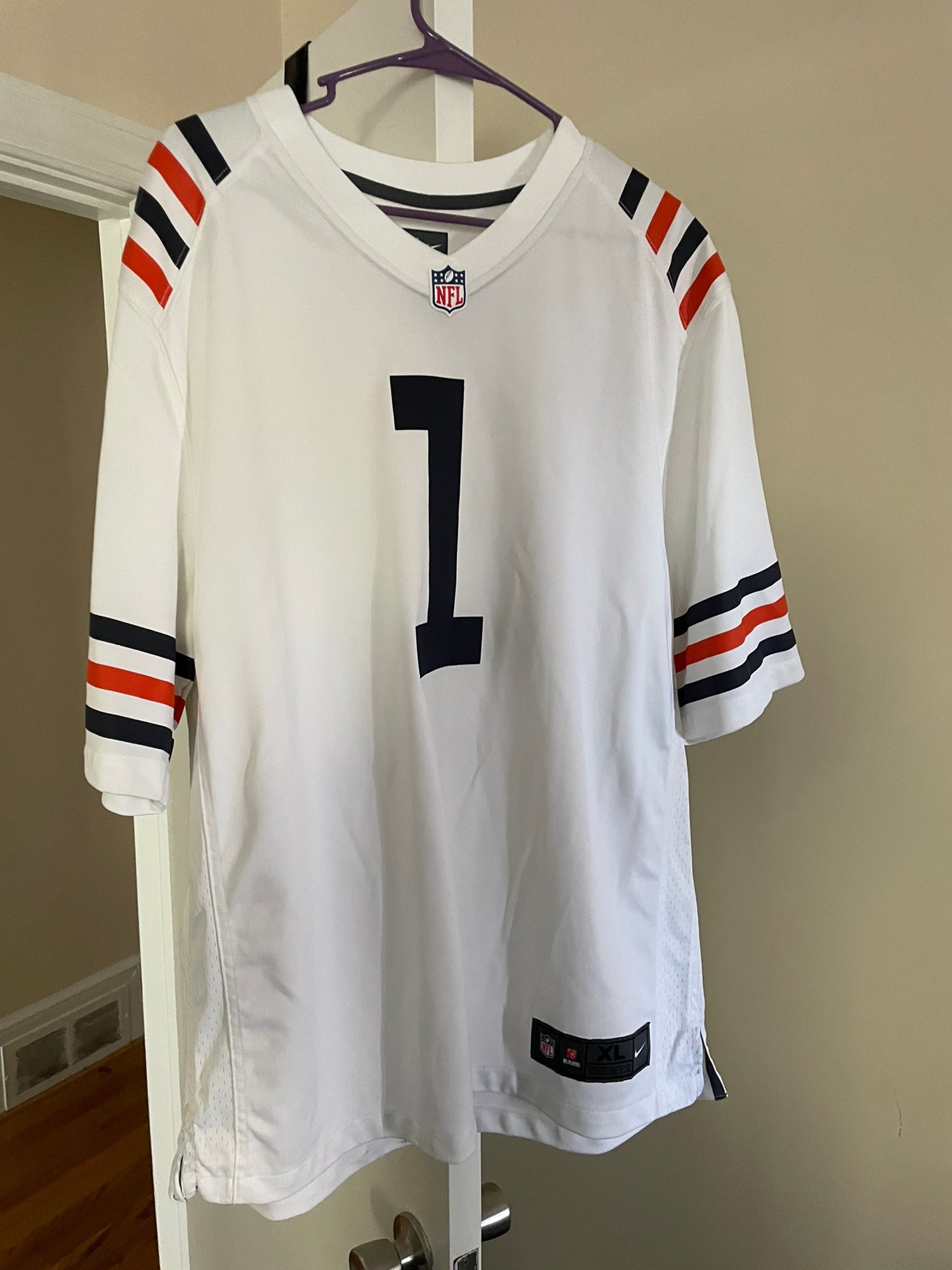 NFL White Chicago Bears Khalil Mack Vintage Jersey XL