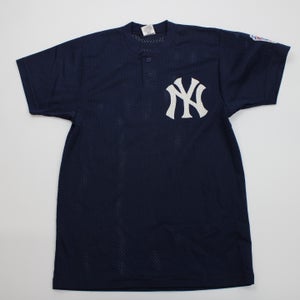Baseball Miracles Don Alleson Game Jersey - Baseball Men's Navy Used M