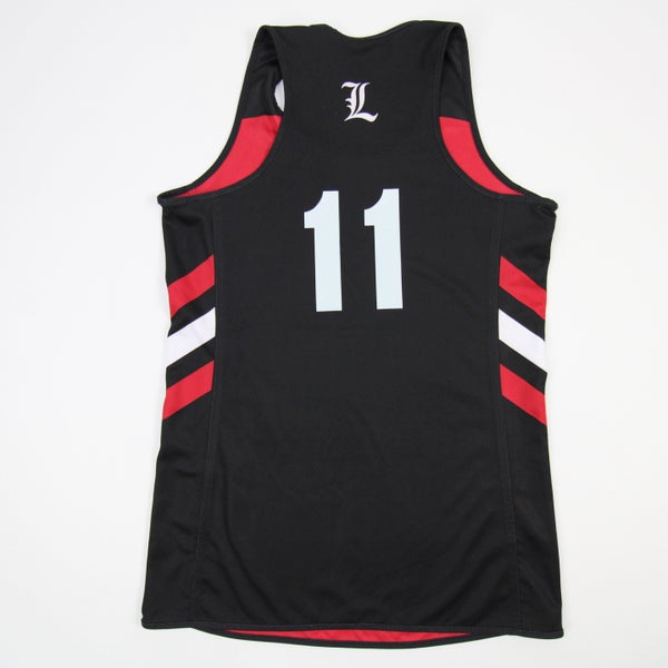 Men's Adidas #35 Red Louisville Cardinals Replica Basketball Jersey