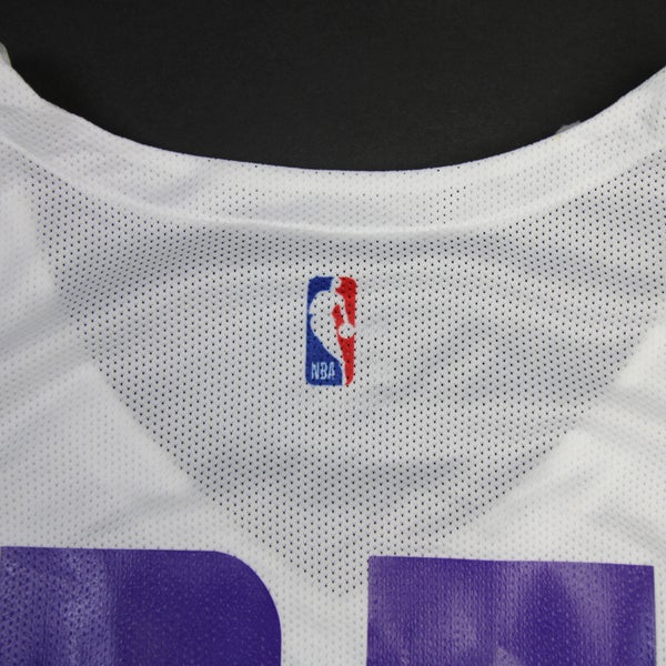 Nike Sacramento Kings Practice Jersey NBA Reversible Black Purple Gray Mens  xxl