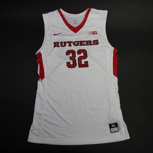 Milwaukee Bucks Nike Game Jersey - Basketball Men's White/Red Used XL+2