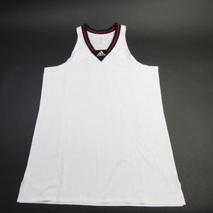 adidas Practice Jersey - Basketball Men's White New without Tags L+2