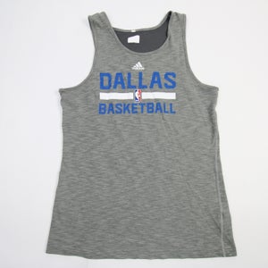 Dallas Mavericks adidas Practice Jersey - Basketball Men's Gray Used 2XL+2
