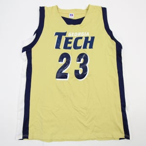 Georgia Tech Yellow Jackets Russell Athletic Practice Jersey - Basketball L
