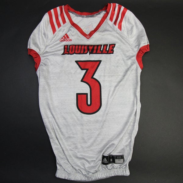 Louisville Cardinals adidas Practice Jersey - Football Men's White/Red New  L | SidelineSwap