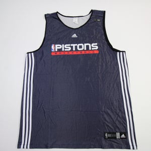 Detroit Pistons adidas Practice Jersey - Basketball Men's Navy/Gray New 2XLT