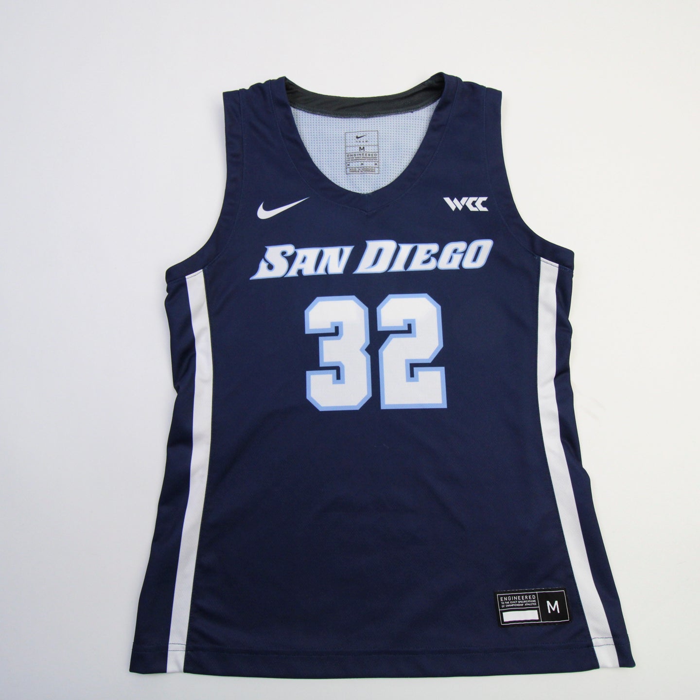 San Diego Toreros Nike Game Jersey - Basketball Women's Light Blue