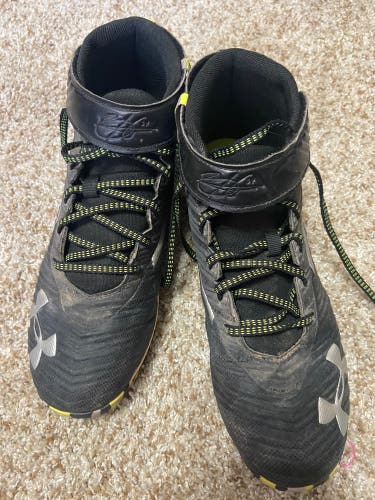 Black Youth Molded Cleats High Top Bryce harper