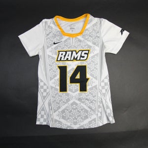 VCU Rams Nike Practice Jersey - Soccer Women's Light Gray/White Used XL