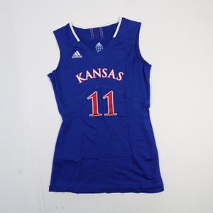 Kansas Jayhawks adidas Climacool Game Jersey - Other Women's Blue Used L